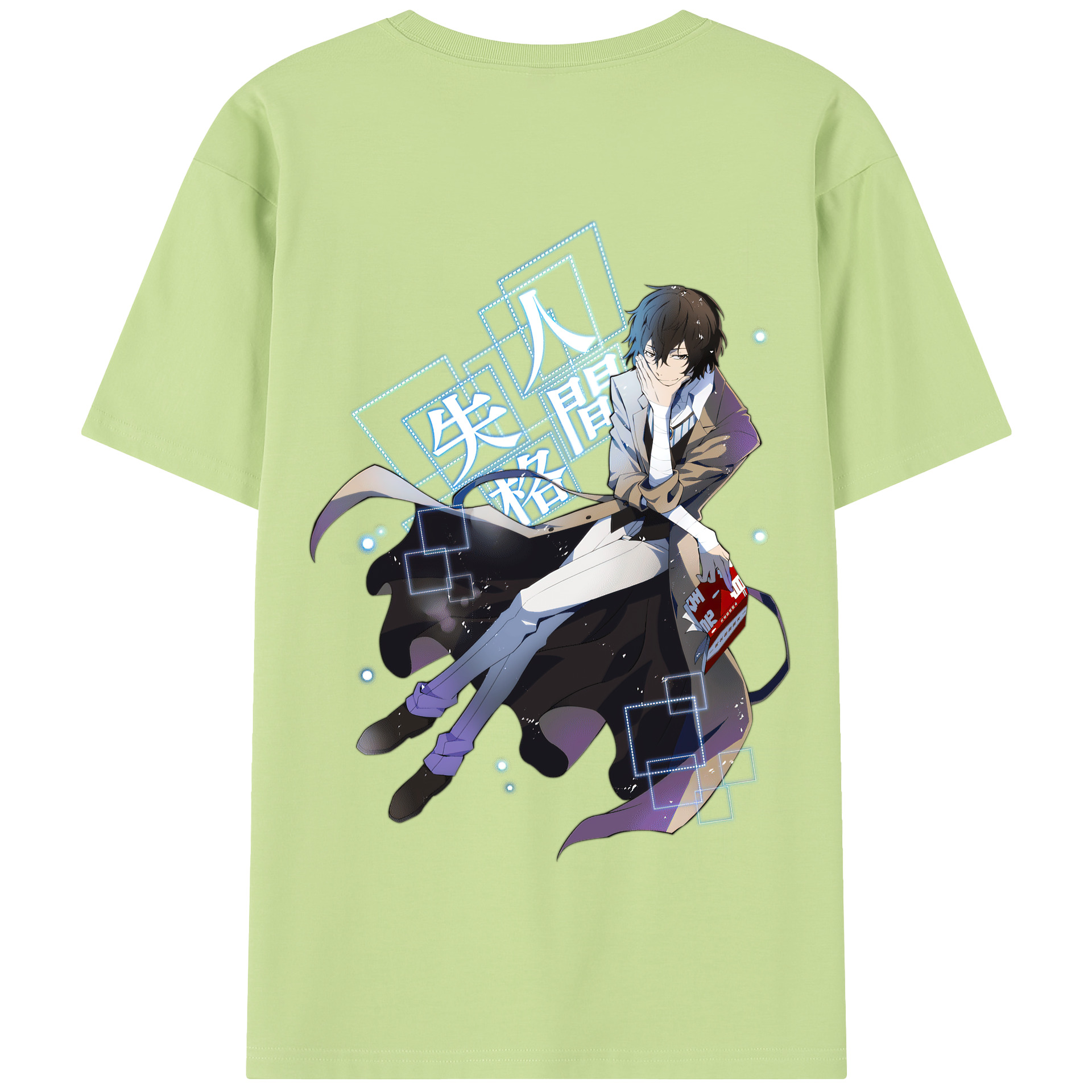 （画像用） 文豪ストレイドッグス Bungo Stray Dogs 綿100％半袖Tシャツ（背面プリント）